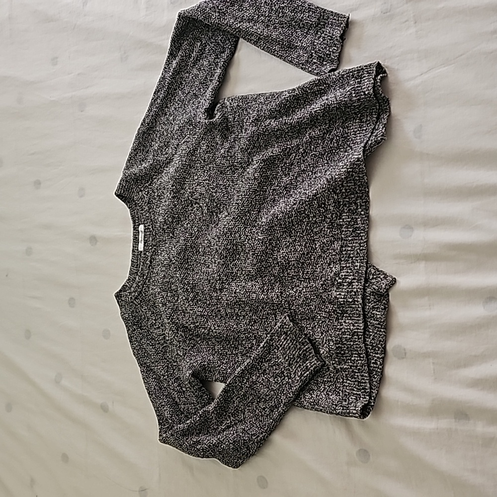 Madewell open back sweater